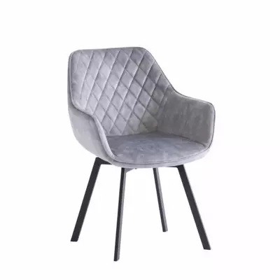 Violet Dining Chair - Silver